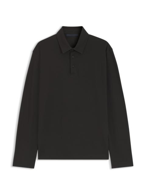 BOSS BOSS BY BECKHAM POLO SHIRT IN COTTON AND SILK