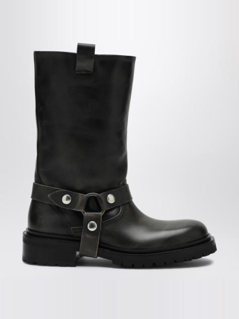 Golden Goose 'KURT' LEATHER BOOTS | rboutique | REVERSIBLE
