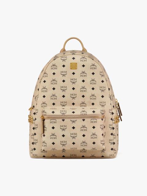 MCM Stark Side Studs Backpack in Visetos