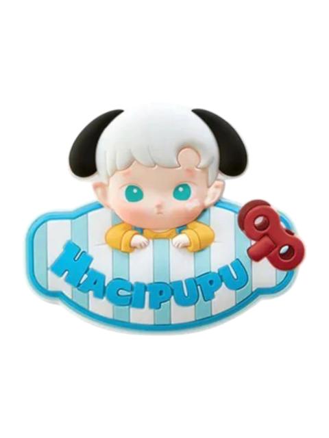 POP MART Pop Mart Hacipupu Rolling Time Machine Series Wind-Up Dog Fridge Magnet Silicone Clip