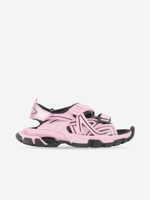 BALENCIAGA Women's Track Sandal in Neon Pink/black