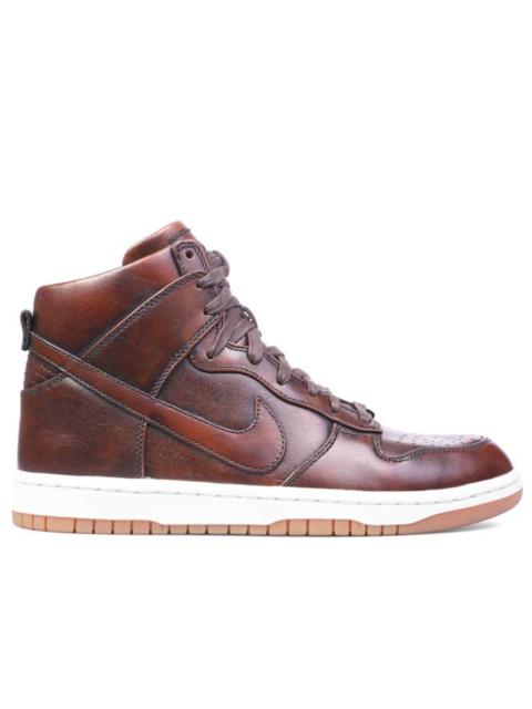 Nike 덩크 높은 럭스 SP 'Burnished Leather 이름 *