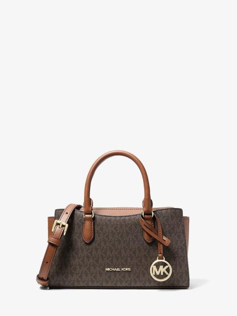 MICHAEL KORS Arden Small Signature Logo Messenger Bag