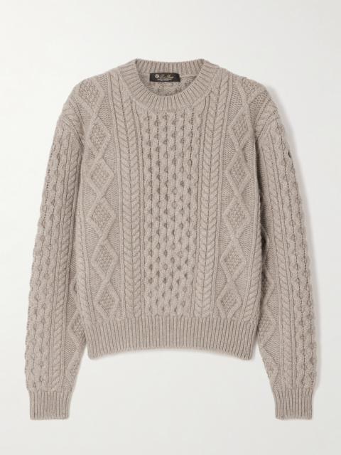 Loro Piana Eyre Cashmere-blend Sweater