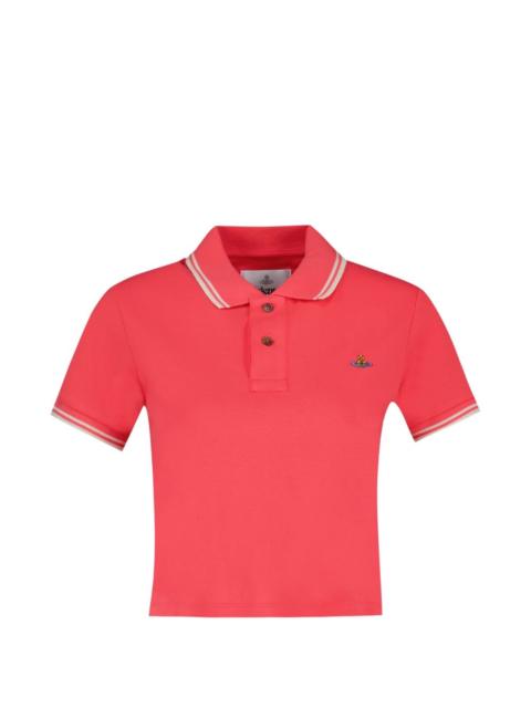 Vivienne Westwood Orb-embroidered short-sleeve polo shirt
