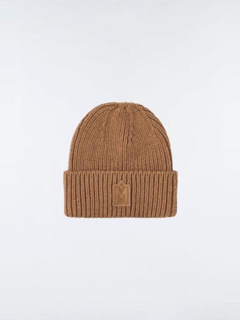 JUDE hand-knit toque with ribbed cuff