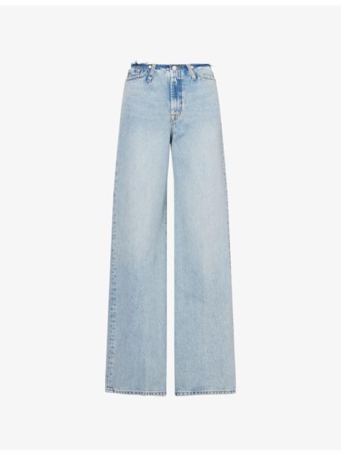 7 For All Mankind Lotta Wide-Leg Denim Jeans