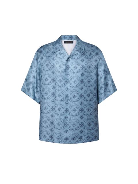 Louis Vuitton Monogram  Silk Short-Sleeved Shirt