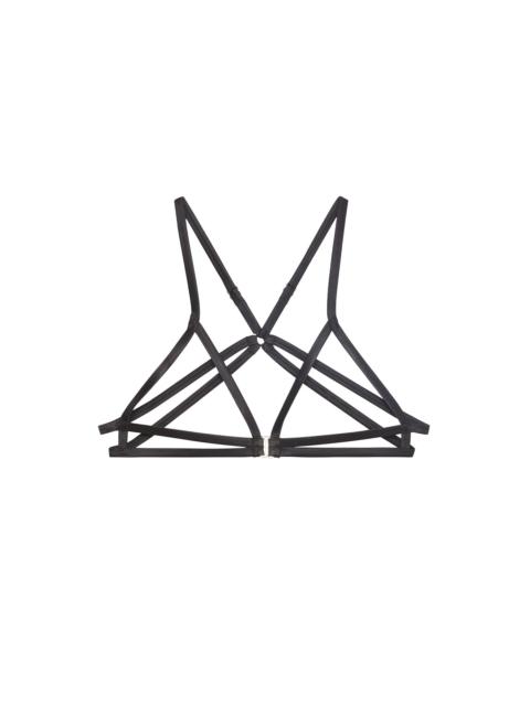 Fleur du Mal Caged Triangle Bra