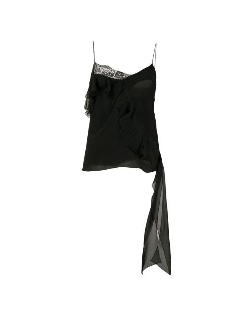 Faith Connexion asymmetric strappy top