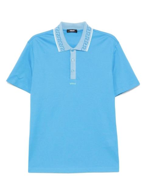 VERSACE Grecca polo shirt