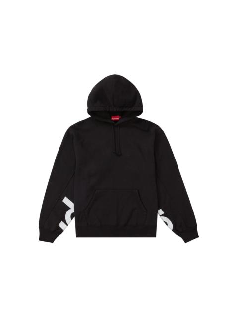 Supreme Supreme Cropped Panels Hooded Sweatshirt Black