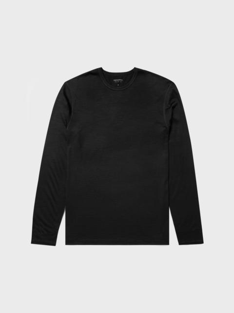 Sunspel Merino Long Sleeve Thermal T‑Shirt