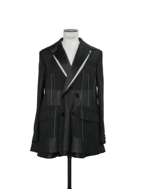 sacai Wool Organza Jacket