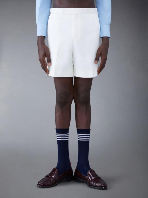 Thom Browne RWB stripe-print drop-crotch shorts