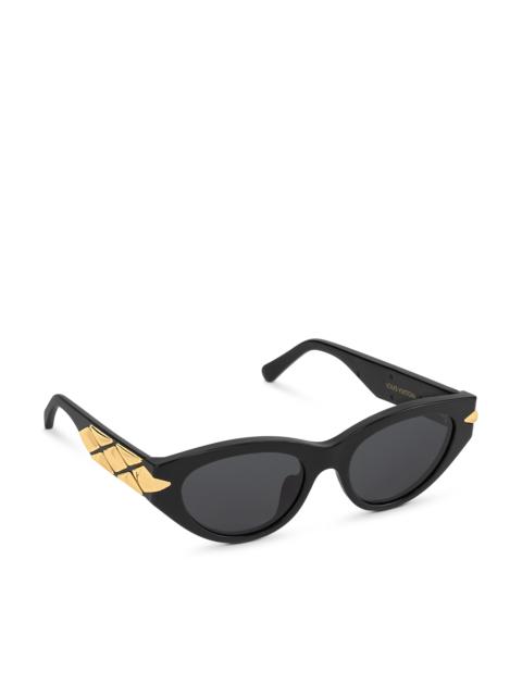 Louis Vuitton LV Moon Square Sunglasses Black Acetate & Metal. Size W
