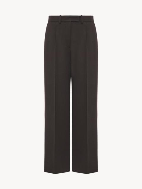 The Row Noxy Pant in Cashmere and Silk | REVERSIBLE