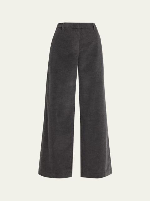 TWP Dylan Corduroy Straight-Leg Pants