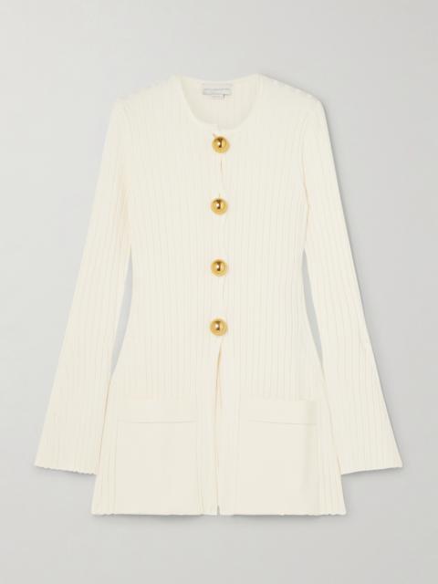 Stella McCartney Ribbed-knit Cardigan