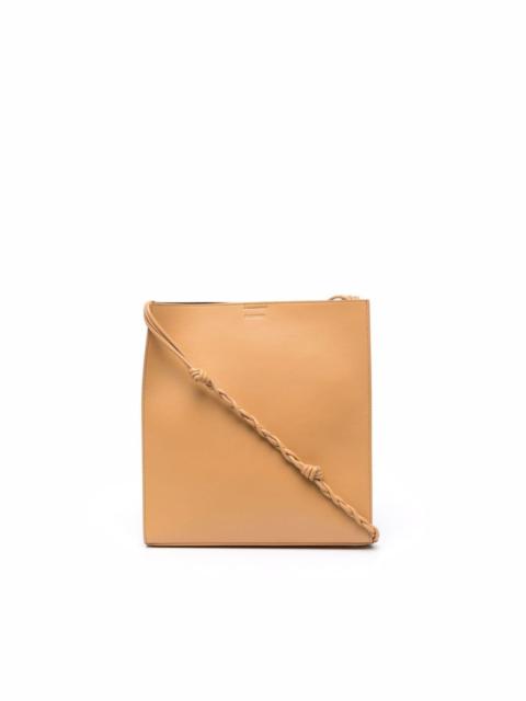 Jil Sander Tangle embossed-logo leather bag