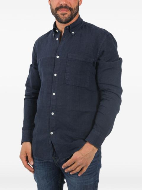 NN07 pocket linen shirt