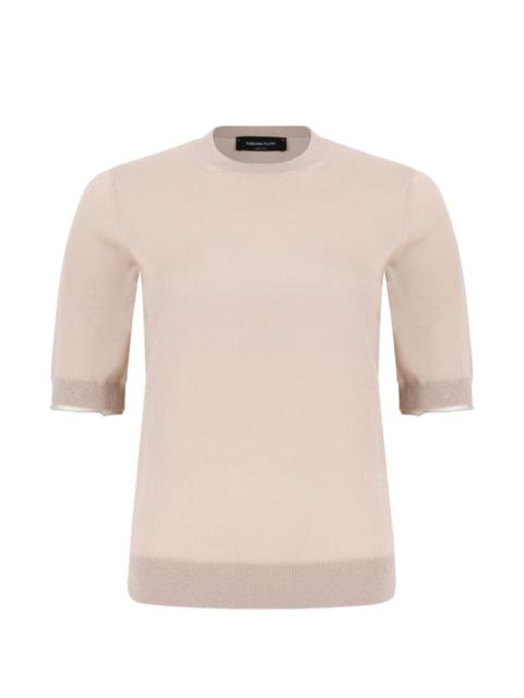 FABIANA FILIPPI fine-knit T-shirt