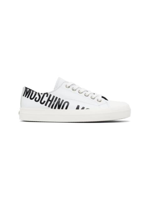 Moschino White Logo Sneakers