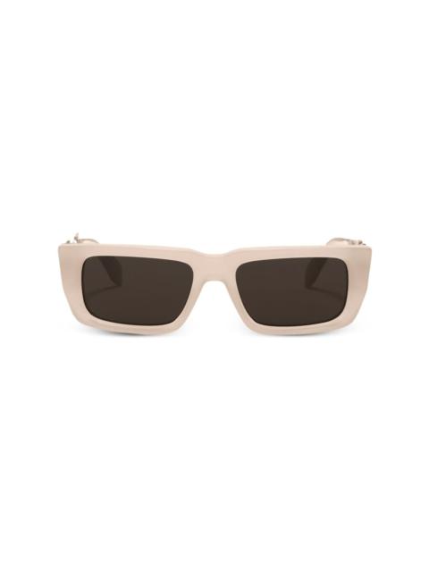 Milford rectangular-frame sunglasses