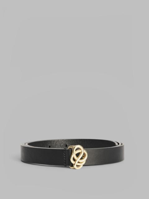 BY MALENE BIRGER By Malene Birger Ouma Leather Belt - Black