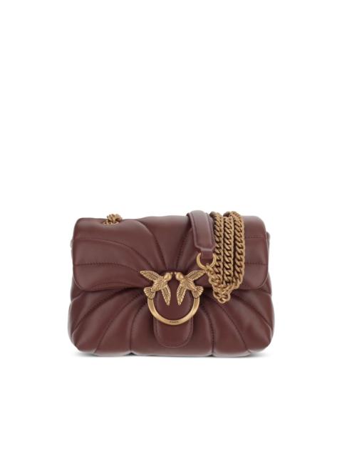 PINKO Mini Love Bag Puff Butterfly quilted shoulder bag