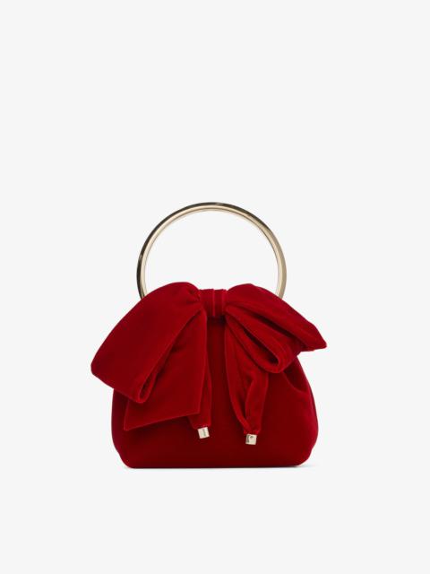 Bon Bon
Red Velvet Bag With Bow