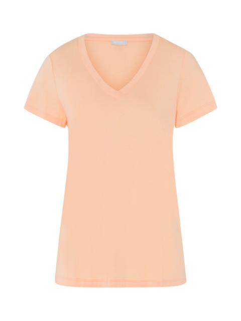 HANRO Sleep And Lounge V-Neck T-Shirt