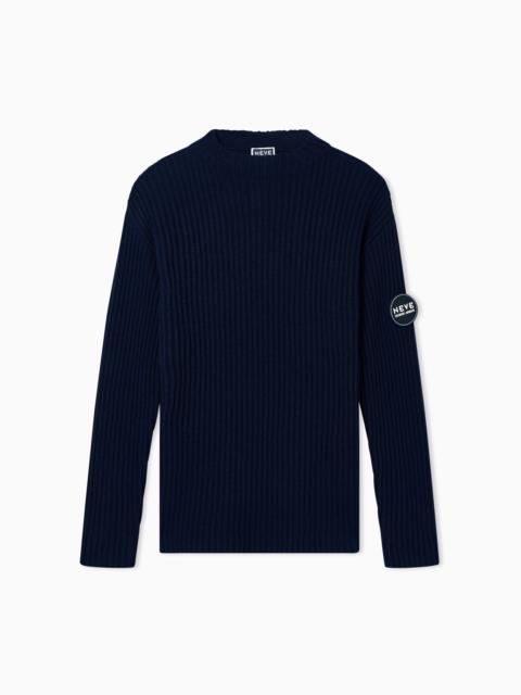 GIORGIO ARMANI GIORGIO ARMANI NEVE JUMPER IN WOOL AND CASHMERE