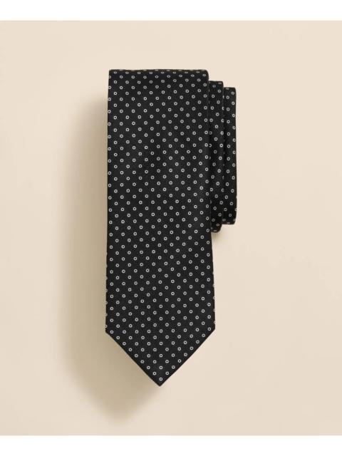Brooks Brothers Silk Spaced Circle Tie