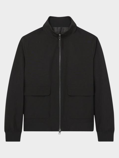 REISS Men's Funnel-Neck Zip Jacket