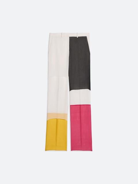 Helmut Lang PATCHWORK CAR TROUSER