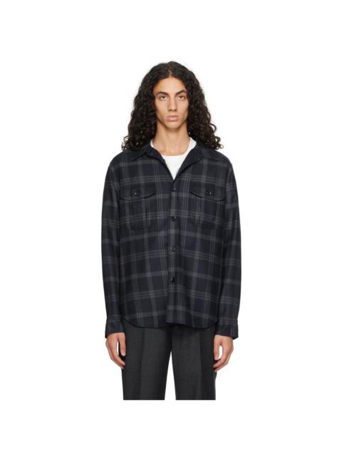 Brioni Navy Vagabond Jacket