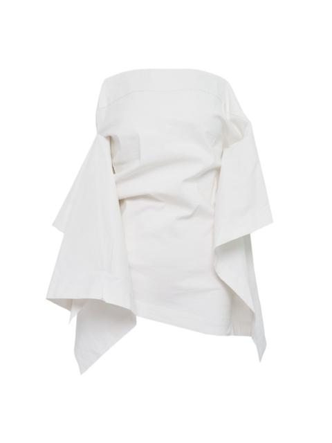 Collapsing Sculpture Woven Top