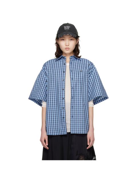 Blue Short Sleeve Shirt