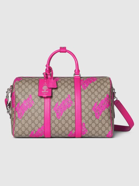 GUCCI Medium duffle bag with print
