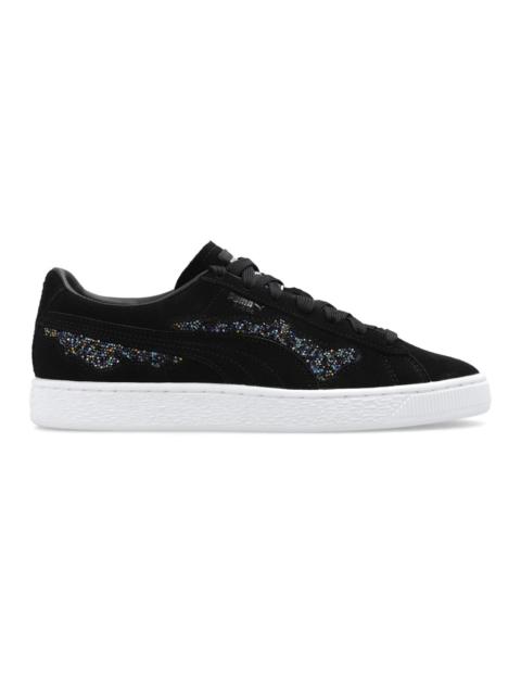 PUMA Swarovski crystal-embellishment 스웨이드 스니커