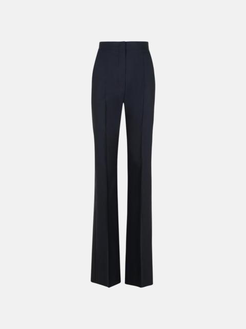 【送料&関税込】Max Mara delfino Black Virgin Wool Blend Pan Max Mara Delfino' Black Virgin Wool Blend Pants | ShopSimon