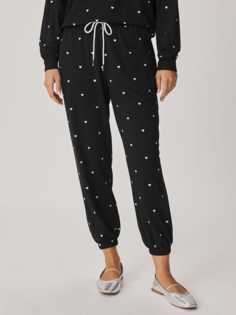 Splendid Love Lounge Embroidered Jogger