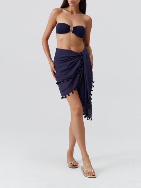 MELISSA ODABASH PAREO NAVY