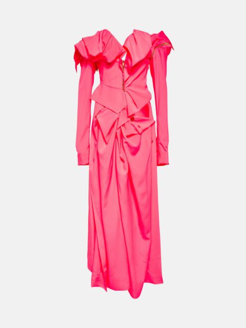 Vivienne Westwood Gathered maxi dress