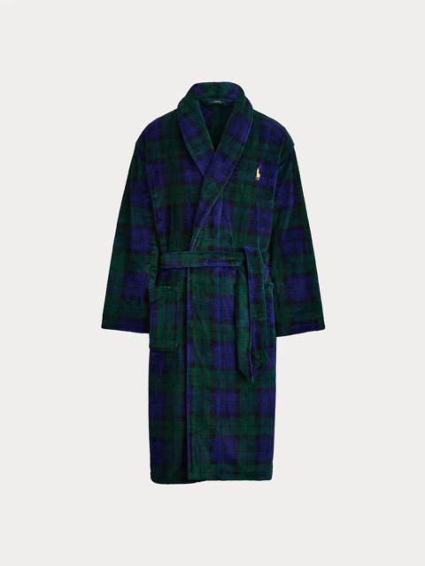 Polo Ralph Lauren Tartan Plush Microfiber Robe
