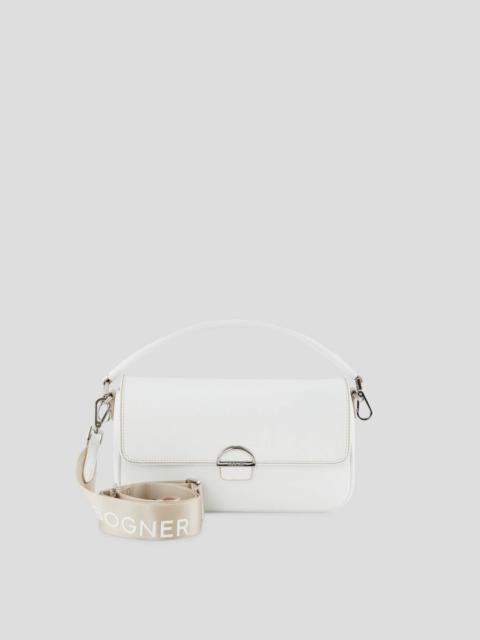 BOGNER PONTRESINA NERA SHOULDER BAG IN WHITE