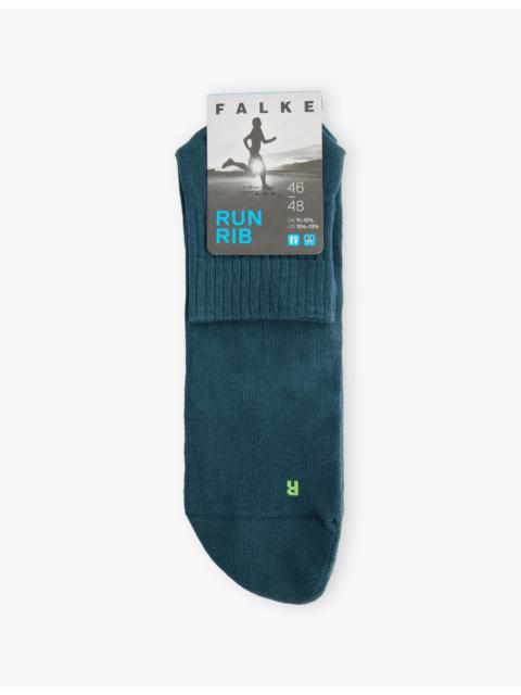 FALKE Run Rib Cotton-Blend Socks