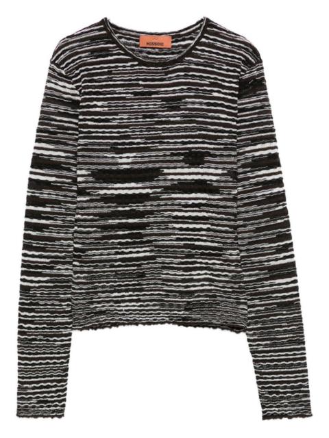 Missoni Wool Blend Crewneck Sweater