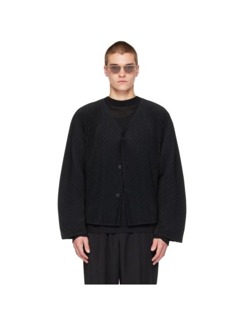 ISSEY MIYAKE Black Slash Jacket